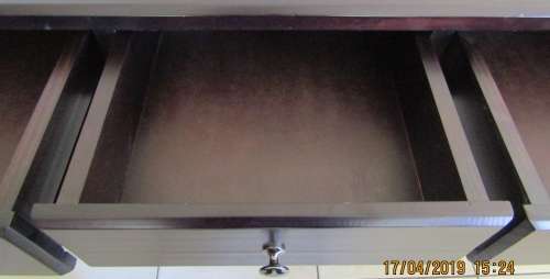 3-Drawer Dressing Table and Seat (or use as Writing Table or Side Board)