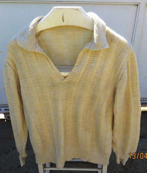 Pre-Worn Jersey - Men's V-Neck Medium
