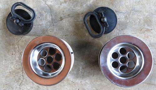 Bath or Kitchen Sink Drain & Plug set x 2