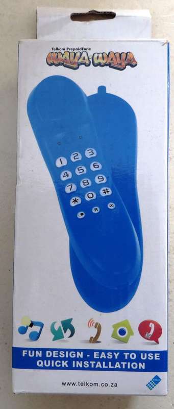 Waya-Waya Telkom PrepaidFone Plug-In Telephone