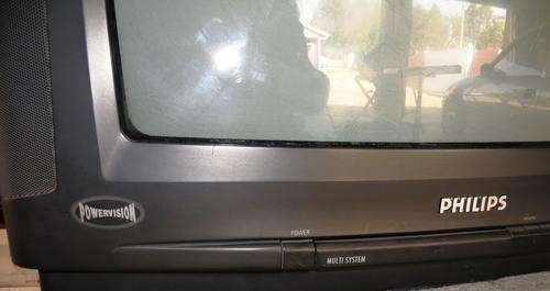 Philips TV PLUS VCR Set