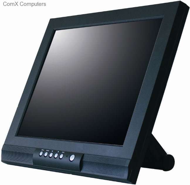 AS-1503 Mecer 15" Resistive TFT LCD Touch Screen w/ Firm Base
