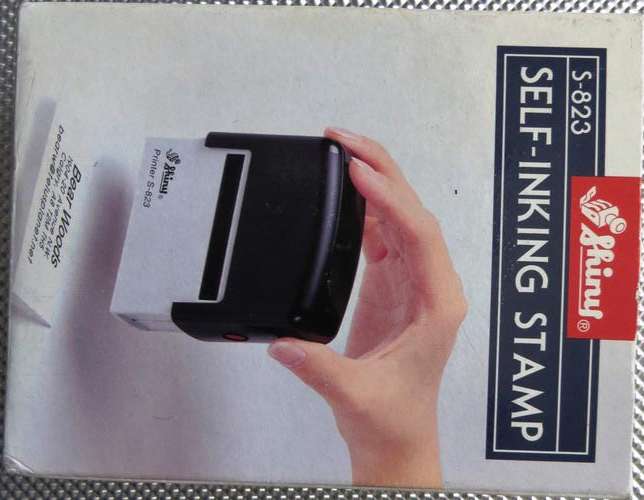 Self Inking Rubber Stamp - 1x