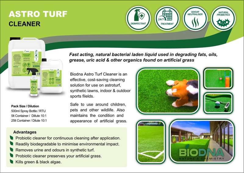 Probiotic Astro Turf Cleaner - 5lt Concentrate & 500ml RTU