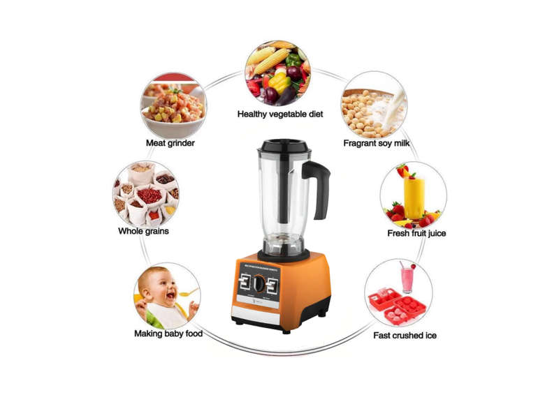 RAF 2.8Lt Electric Blender - 3 in 1 (Juicer & Smoothie maker)