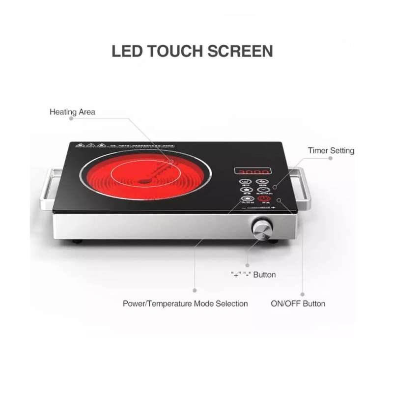 RAF Electric Stove & Infrared Cooker & Hot Plate (3500W)