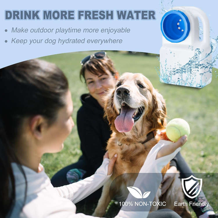 Portable Pet Travel Water Bowl Dispenser
