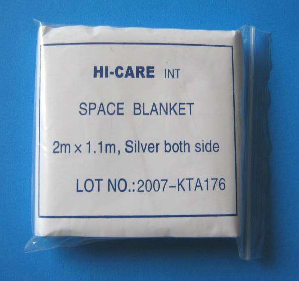 Rescue/Space Blanket 200cm x 110cm