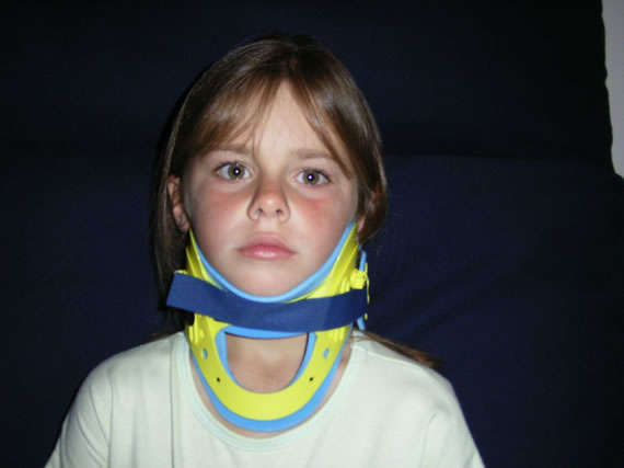 Child Adjustable Stiff Neck Collar