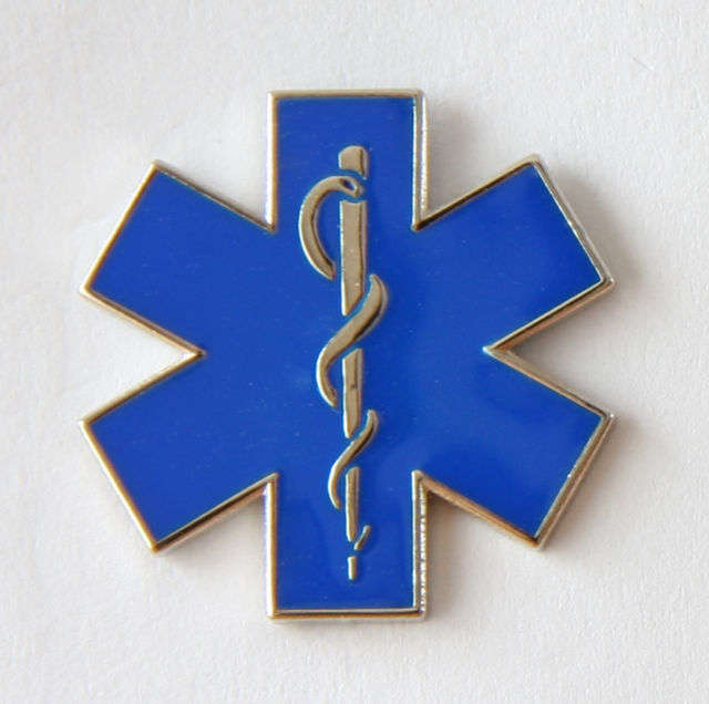 Enamel Star of Life Badge