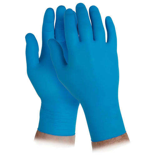 Blue Latex safety Gloves (25 Pairs per box) Medium