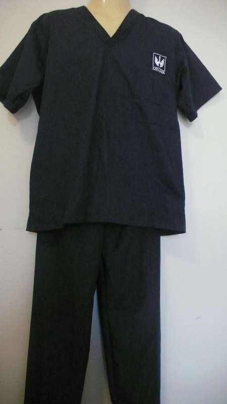 Poly Cotton Scrub Suit (Navy)