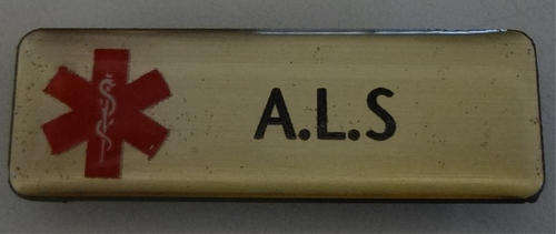 ALS Paramedic Badge