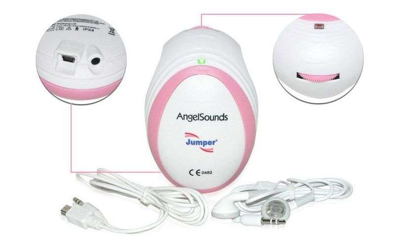 Fetal Doppler 3MHz real-time Prenatal Heart Monitor