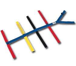Spider Harness with velcro fasteners