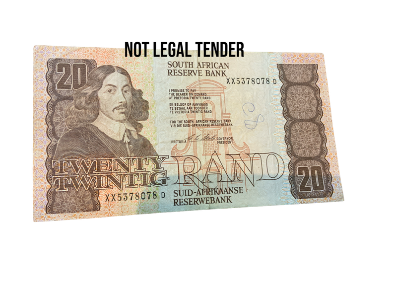 Twenty Rand Bank Note