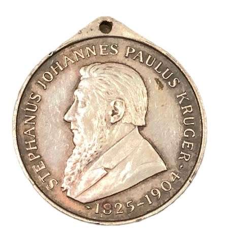 1954 Unveiling of Paul Kruger Statue Sterling Silver Medallion