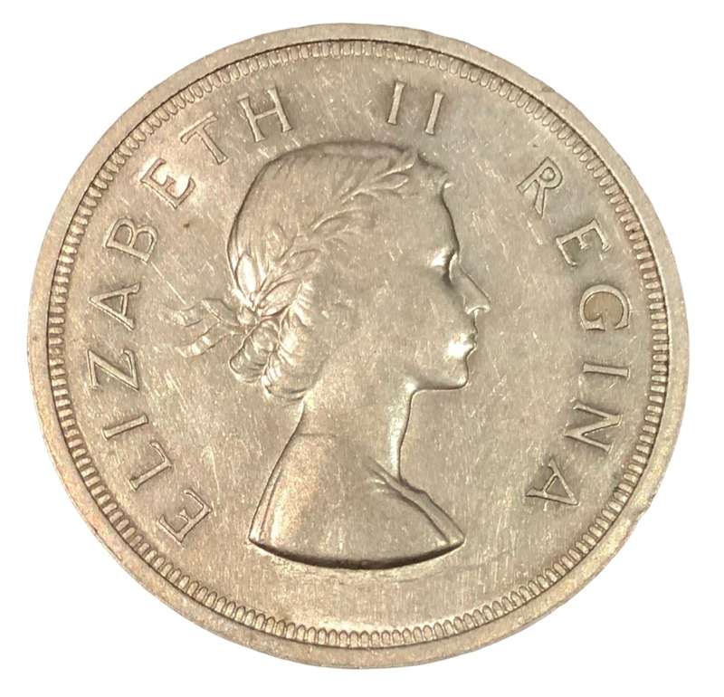 Union of South Africa 1957 5 Shillings