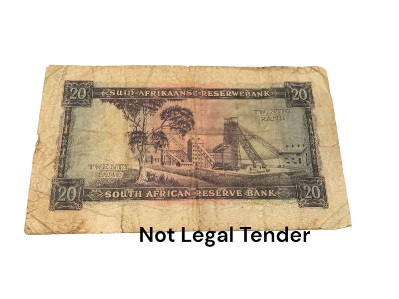 South Africa Twenty Rand Bank Note