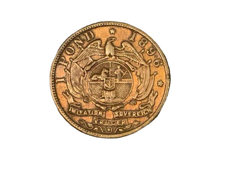 1896 Paul Kruger Imitation One Pond