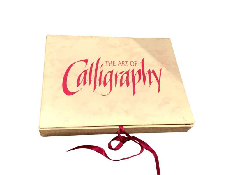 Vintage and Rare Art of Calligraphy Set