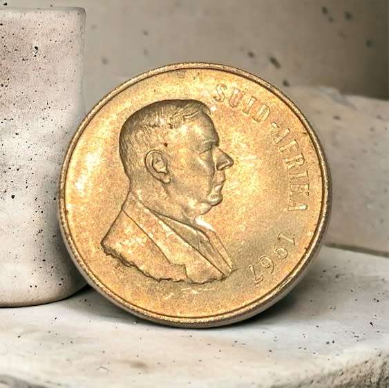 1967 South Africa One Rand - Afrikaans