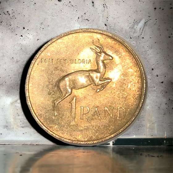 1967 South Africa One Rand - Afrikaans
