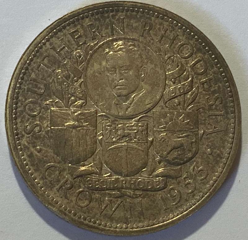 Southern Rhodesia 1953 Crown