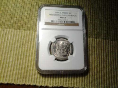 1994 R5 INAUGURATION  COIN NGC MS63