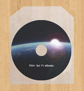 700+ Sci Fi Ebooks Stories CD DVD Story Books disc for Ipad Kindle Kobo EReader