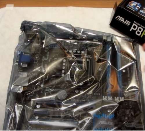 Asus P8H77-M Motherboard Socket 1155. Supports Intel 2nd/3rd Gen CPU`s