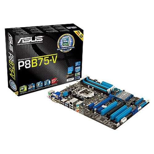 Asus P8B75-V Motherboard Socket 1155 Intel 3rd Gen chipset