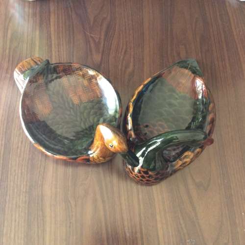A pair of Duck Bowls