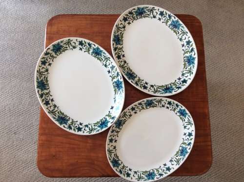 3 x Midwinter Platters - Spanish Design by Jessie Tait