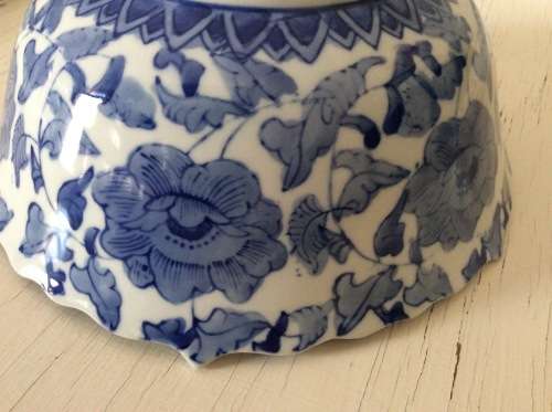 Blue & White Porcelain Bowl