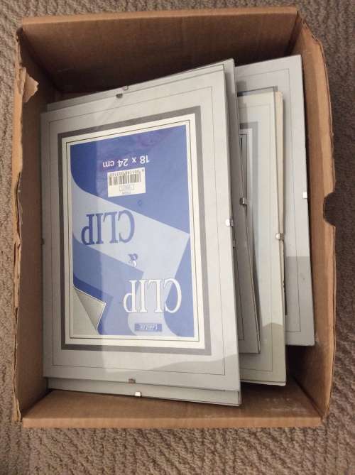 Set of 9 Photo Frames - good as new