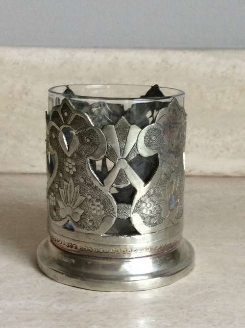 Vintage Elaborate Glass Holder
