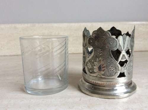Vintage Elaborate Glass Holder
