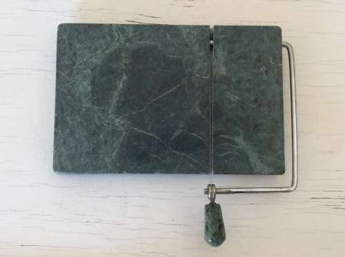 Green Marble Board Cheese Slicer