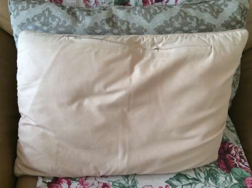 Floral  Needlepoint Tapestry Scatter Cushion