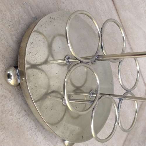 Antique Victorian Crystal & SilverPlate Cruet Set - 1907 (EPNS) {Replacement Opportunity}