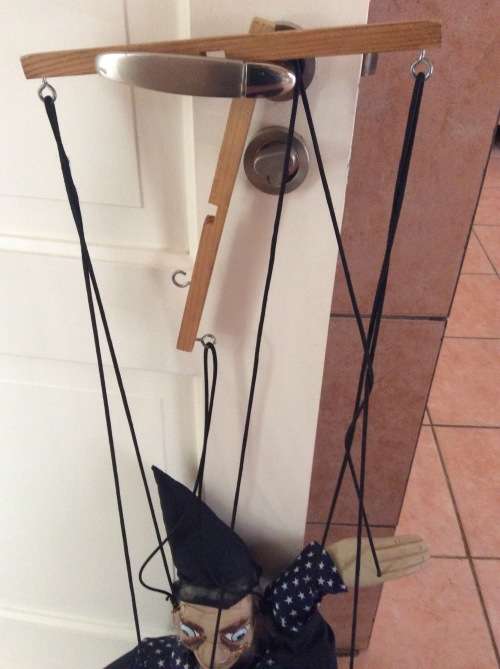 Wizard Marionette Puppet - a Story Telling Prop or Toddler Room Decoration
