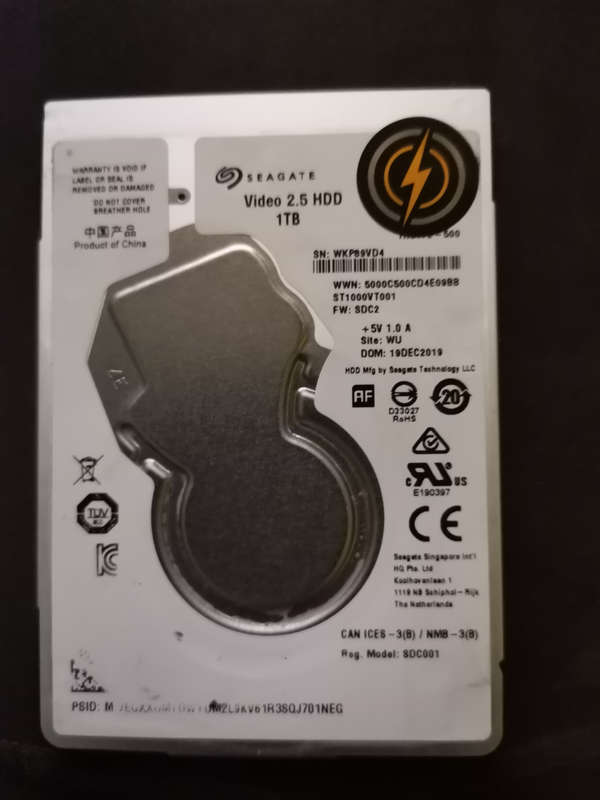SEAGATE 2.5 HDD 1TB