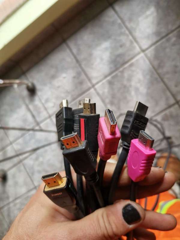 8 HDMI Cables * Thrift Store stock clearance * Verified tested
