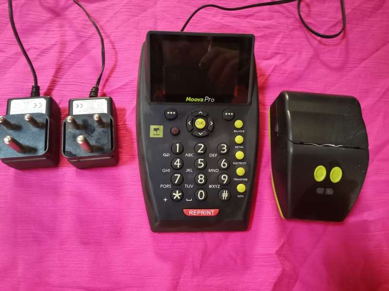 FLASH Moova Pro + Printer * Airtime/Lotto/Electricity machine *