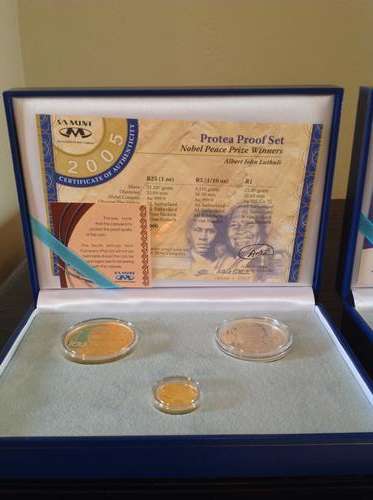 2005 Protea Chief Albert Luthuli Proof Set