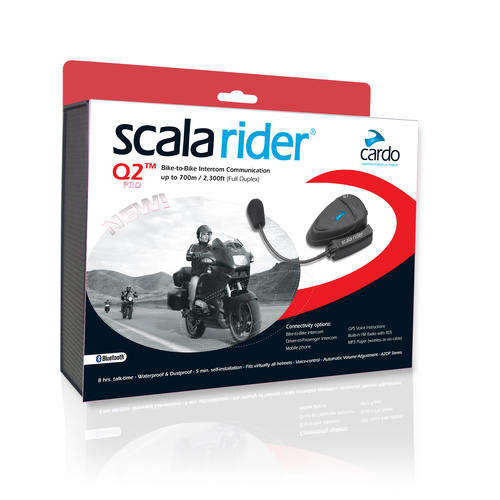 SCALA RIDER Q2 PRO (BIKE TO BIKE BLUETOOTH COMMUNICATION)