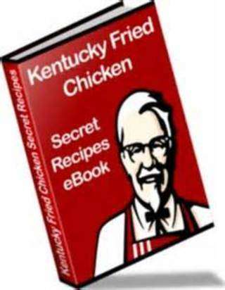 Kentucky Fried Chicken Recipes - *No Shipping Fee*  Ebook