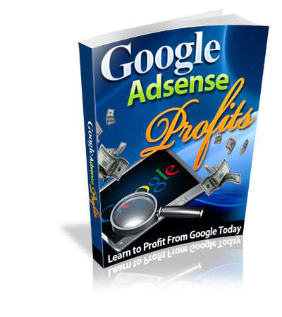 GOOGLE ADSENSE - Learn To Profit From Google Today - *No Shipping Fee*  Ebook
