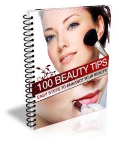 100 Beauty Tips - *No Shipping Fee*  Ebook
